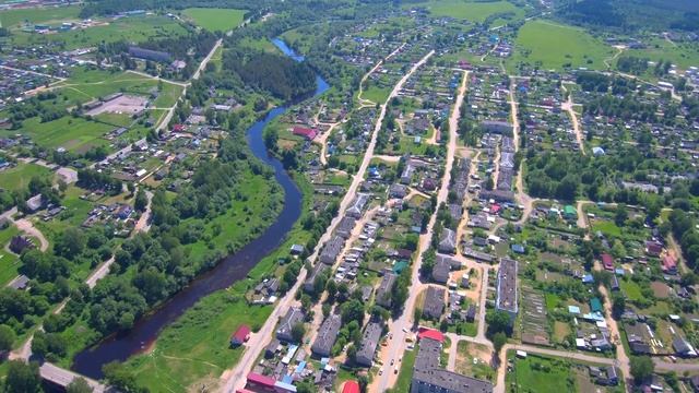 город Андреаполь - улицы, дома, достопримечательности... смотреть онлайн
