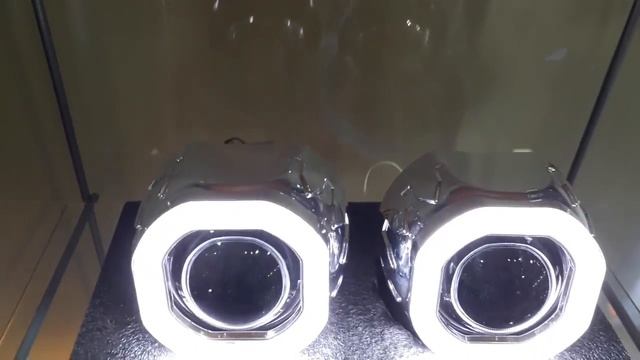 Биксеноновые линзы с ангельскими глазками квадрат смотреть онлайн