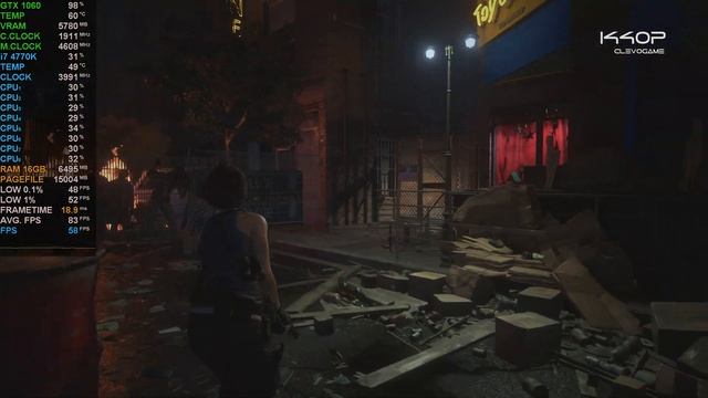 RESIDENT EVIL 3 - GTX 1060 6GB | 1080p - 1440p - 2160p | FPS TEST | СlevoGame смотреть онлайн