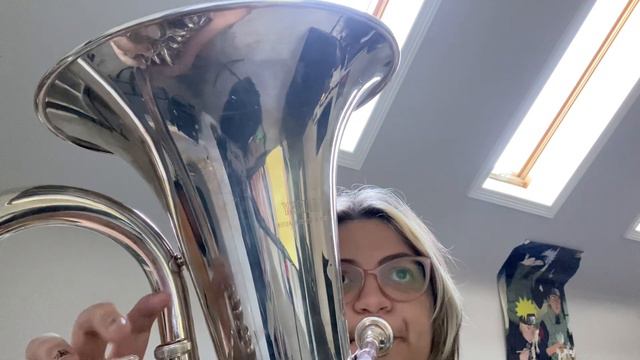 Concert B♭ major scale (1 octave) смотреть онлайн