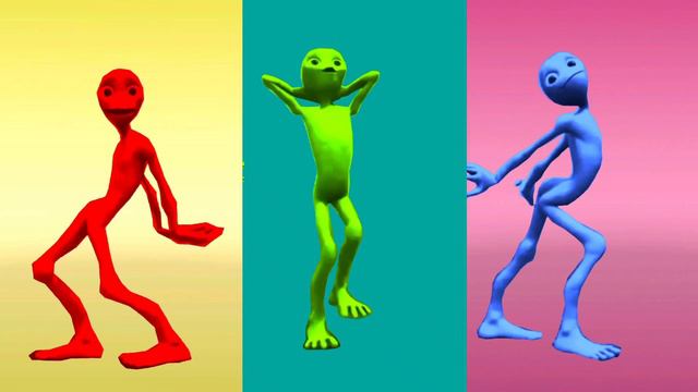 #dametucosita #greenalien  Alien Dance With Song Dame Tu Cosita/Green Alien Dance/blue Alien Dance