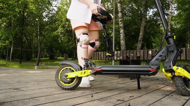 KugooKirin G2 Max | Электросамокат со съёмным сиденьем