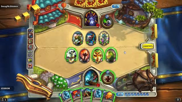 #1 Hearthstone Unranked. Basic Shaman vs. Legendary Murloc Warlock. На грани фола смотреть онлайн