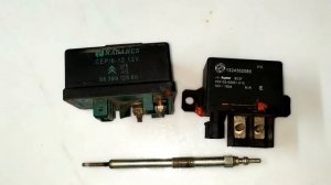 Реле и свечи накала