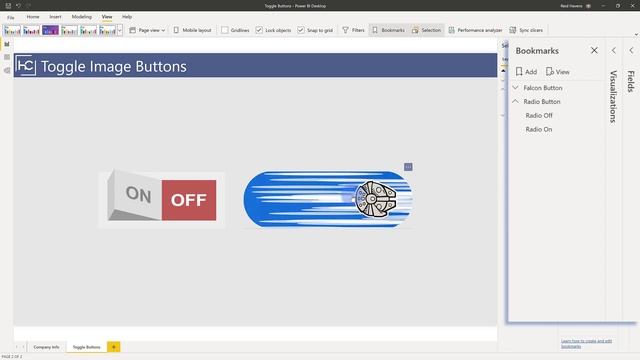 Using Images as Button States in Power BI смотреть онлайн