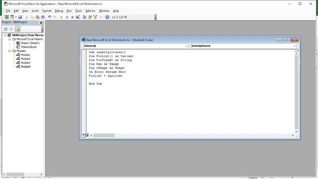 how to insert multiple pictures in excel \\ Visual Basic (VBA) MS Excel Tutorial \\ MSIR Tech смотреть онлайн