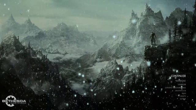 The Elder Scrolls V: Skyrim (Special Edition) - Lore Friendly Animated Main Menu смотреть онлайн