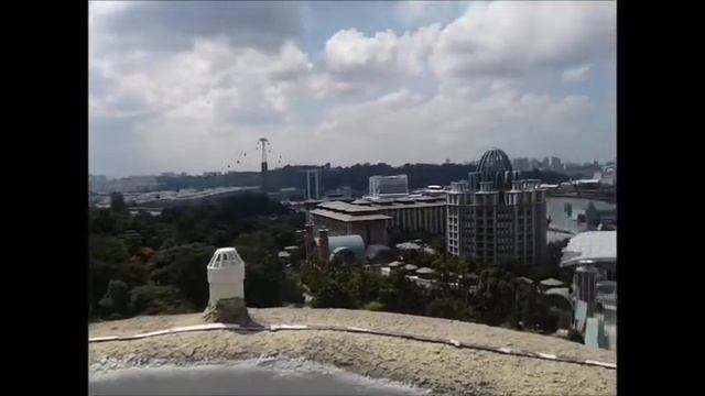 Сингапур. Сентоза. Смотровые площадки башни Мерлиона (Merlion Tower).