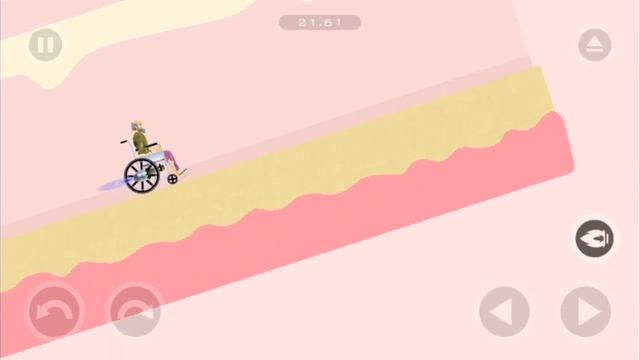 Happy Wheels прохождение за деда / 10 уровень / на мобильном устройстве смотреть онлайн