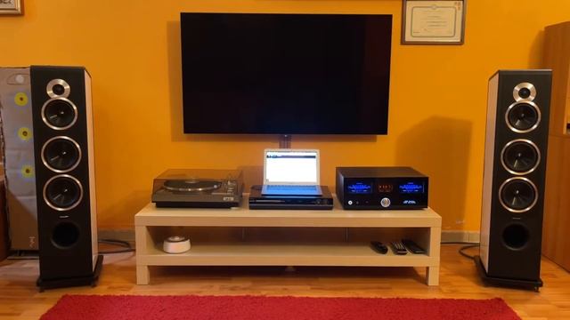 Sonus faber - Chameleon T and Advance Paris A10 - You and your friend - Dire Straits смотреть онлайн