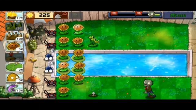 "Party Crashers" plants vs zombies walkthrough episode 6 смотреть онлайн