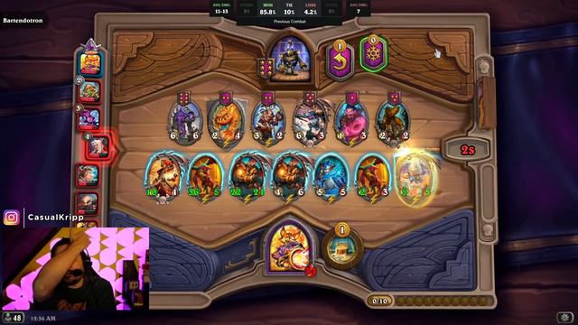 MORE NADINAS THAN DRAGONS?! - Hearthstone Battlegrounds смотреть онлайн