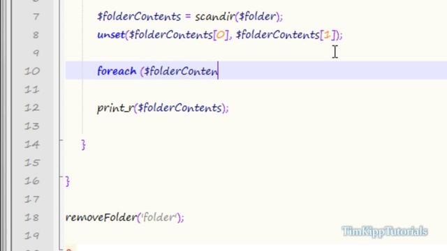PHP Programming Tutorial - Removing Directories, Subdirectories, and Files смотреть онлайн