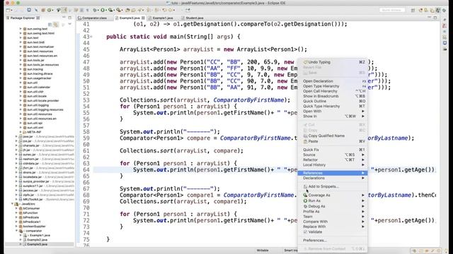 Comparator thenComparing FunctionalInterface video 21 смотреть онлайн