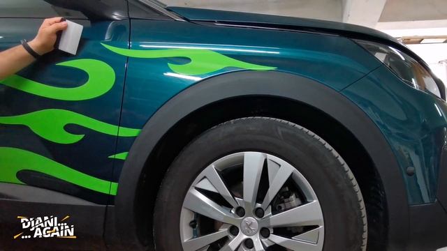 Peugeot 5008 in flames ? Облепване с пламъци на Пежо 5008! смотреть онлайн