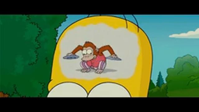 10H Homer Simpson Brain Monkey