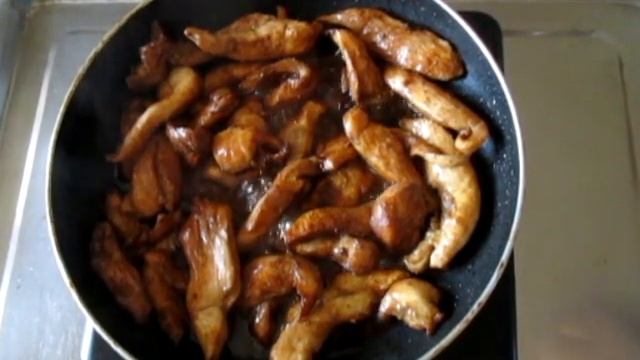 Мясной салат с зелёной редькой: с куриной грудкой. Сытный и вкусный! смотреть онлайн