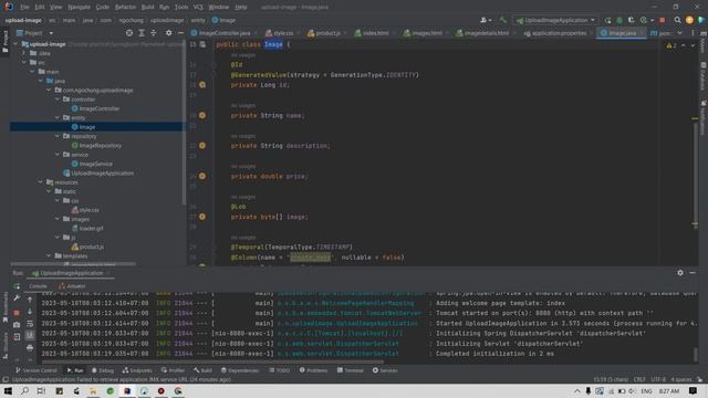 Hướng Dẫn Upload Image Product Trong Spring Boot, Thymeleaf, Ajax, Postgres смотреть онлайн