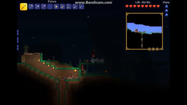 Lets Play Terraria Ep 9- Ninja Katana Skills смотреть онлайн