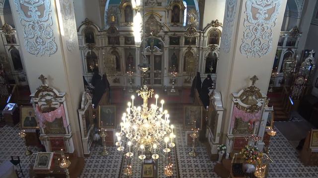 06.05.2023. Суббота. Всенощное бдение. Неделя 4-я по Пасхе, о расслабленном. смотреть онлайн