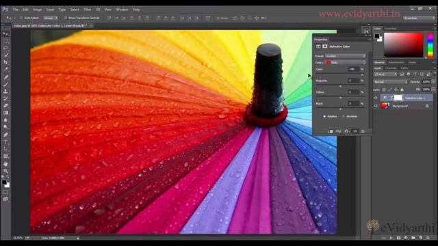 Photoshop Selective Color Tutorial - Photoshop Hindi Tutorials || Chapter 10 | Video 2 смотреть онлайн