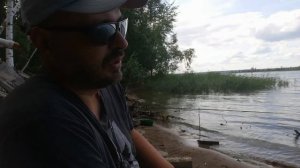 Рыбалка на фидер. Стрим. Ульяновская область. Старомайнский залив. Садовка.