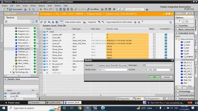 TIA Portal: System and Local Time | Part -04: Write Local Date and Time смотреть онлайн