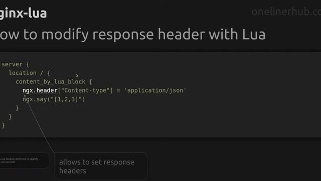 How to modify response header with Lua смотреть онлайн