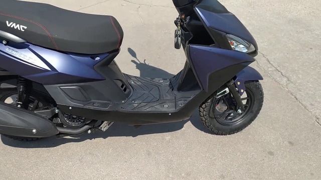 Скутер VENTO CORSA RS синий (50/150 куб.см) смотреть онлайн