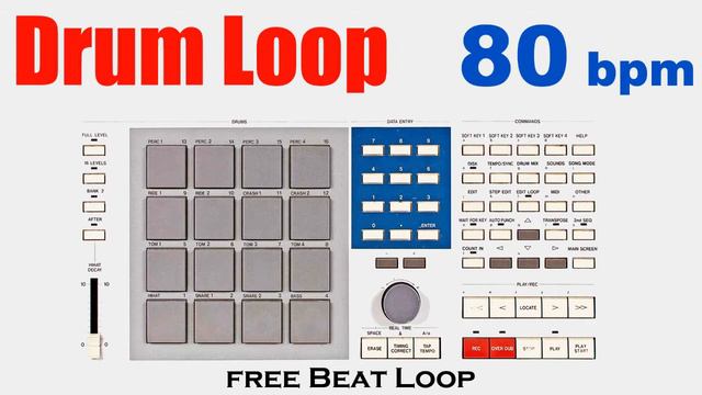 Free Drum Loop 80.0 bpm [ Loop no.0078 ] смотреть онлайн
