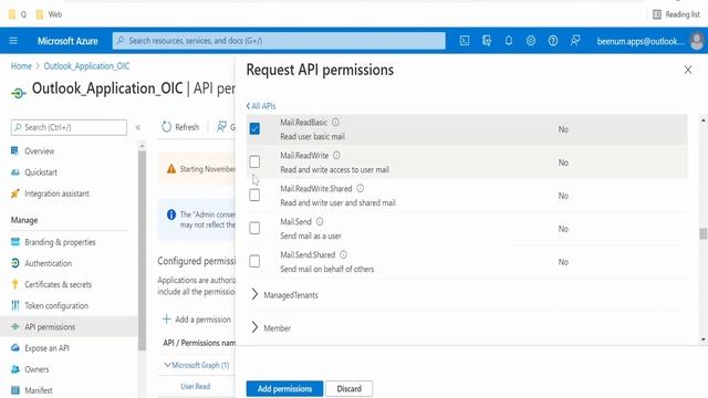 Microsoft Mail Integration (Part 1): Send Mail with Microsoft Graph REST API's,Outlook using POSTMA смотреть онлайн