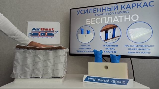 Матрас Airbest Start-2 TFK (кокосовая койра) смотреть онлайн