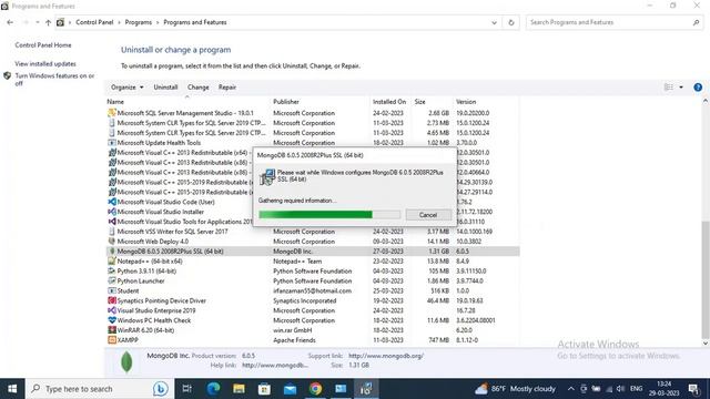 How To Delete/uninstall Mongodb In Windows 10
