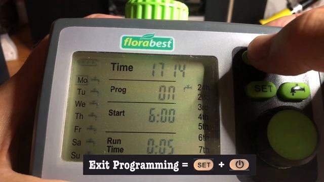 Florabest Programmimg a Watering Timer смотреть онлайн