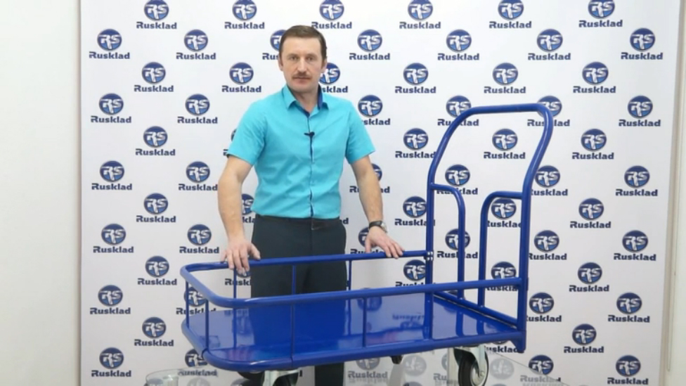 Бортовая платформенная тележка серии ТПБ смотреть онлайн