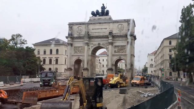 Триумфальная арка в Мюнхене смотреть онлайн