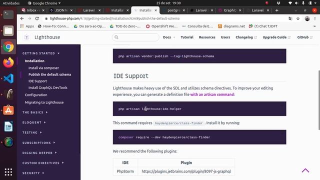 CRUD usando GraphQL + Lighthouse + Laravel + Postgres + JWT 05/25 Instalando o Lighthouse смотреть онлайн