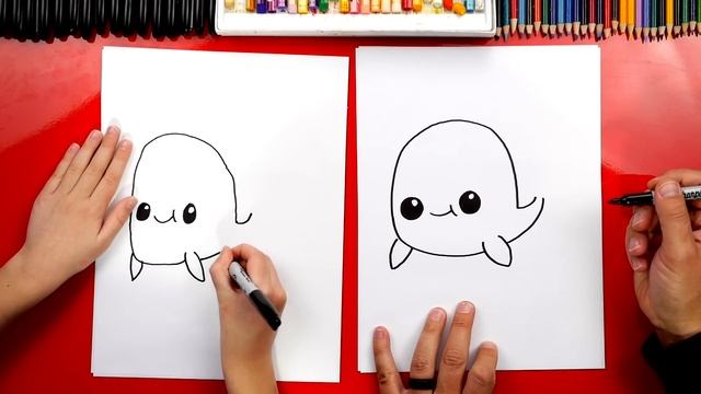 How To Draw A Funny Whale смотреть онлайн