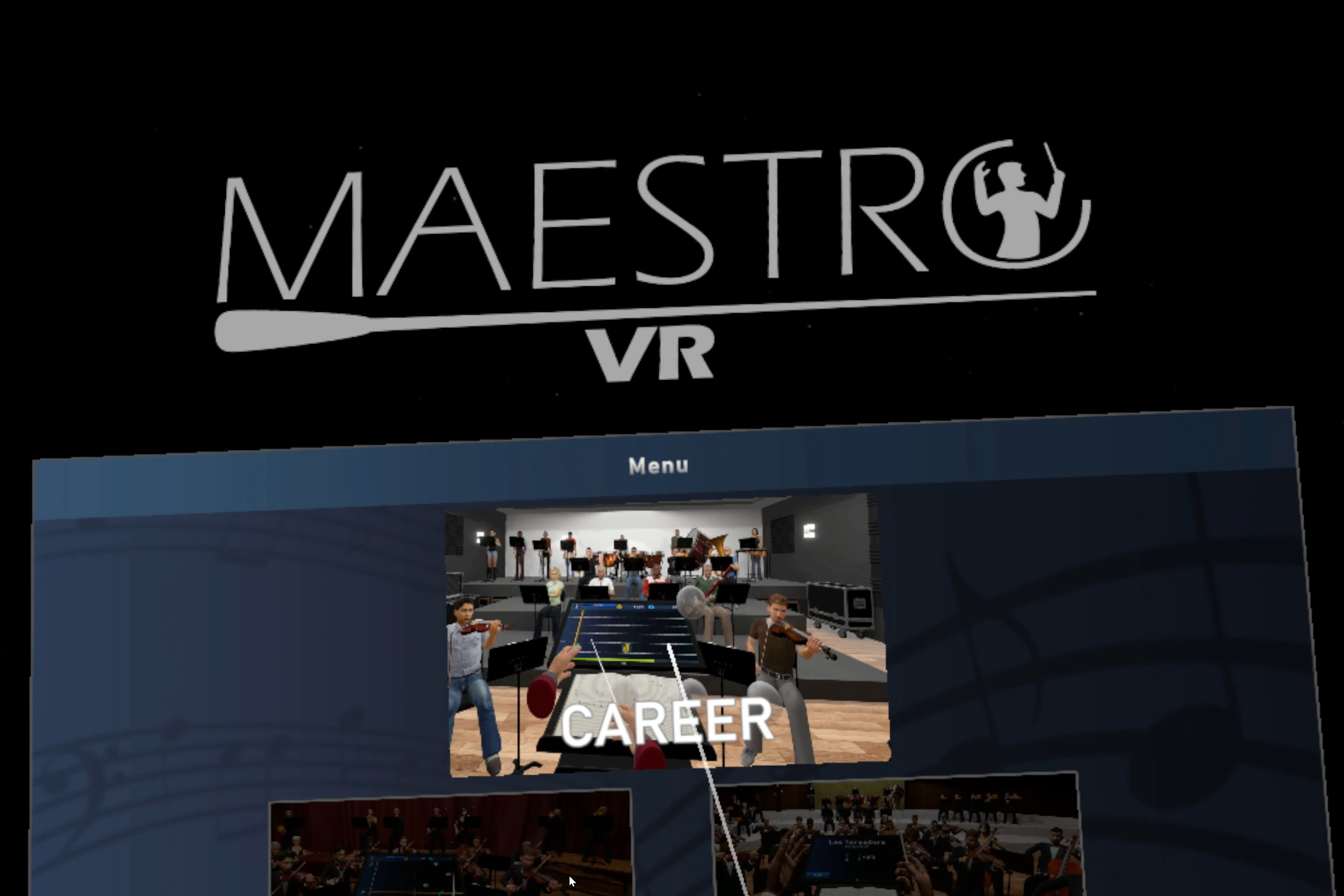 Виртуальный дирижер.Маэстро.Maestro.VR