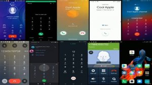 10 phones incoming call/Various ringtones