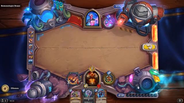 Hearthstone: The Boomsday Project - Demonologist Draan (Board Clear) смотреть онлайн
