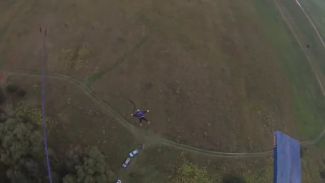 Роупджампинг. Вышка в Бурмакино, 82 метра. смотреть онлайн