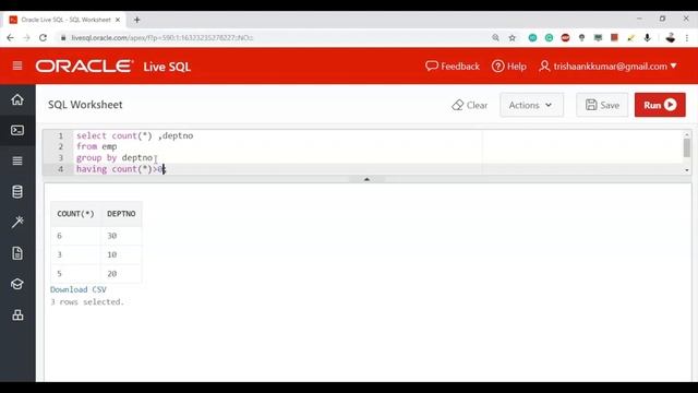 GROUP BY Clause in SQL with Example смотреть онлайн