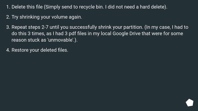 Cannot shrink C: partition: Not enough space смотреть онлайн