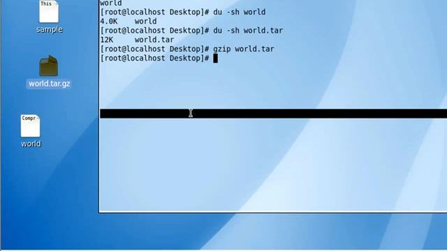 How to uncompress and compress a file in linux (Demo in redhat 6) смотреть онлайн