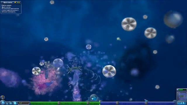 Прохождение Spore:Galactic Adventures 1 серия-Все фрагменты с клетки! смотреть онлайн