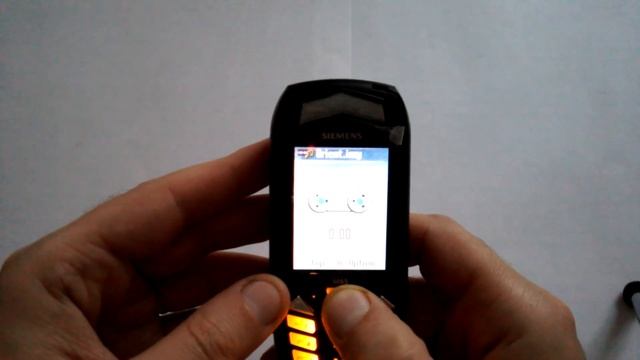 Игры и несколько мелодий Siemens m65. смотреть онлайн