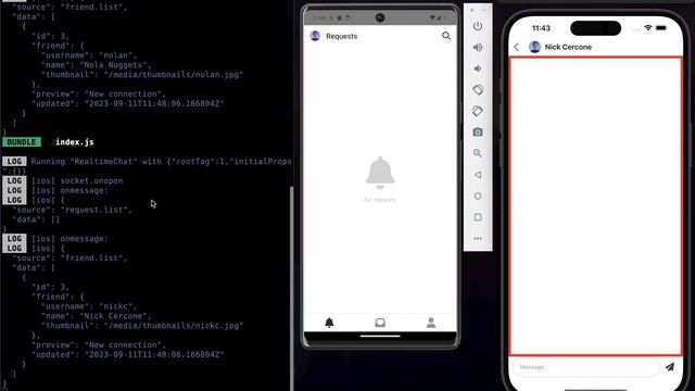 Realtime Chat - 27 Sending Messages смотреть онлайн