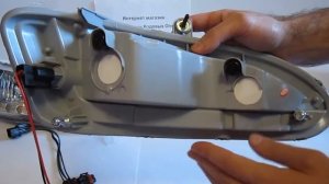 ПТФ с ДХО для Hyundai Santa Fe 3 2012-16. Противотуманки Хендай Санта Фе 3.